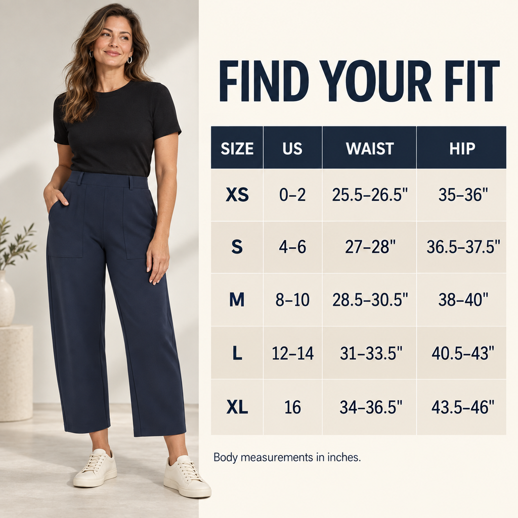 Women's High-Waisted Barrel-Leg Cargo Pants – Relaxed-Fit Casual Trousers