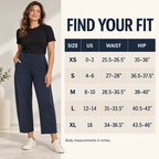 Women's High-Waisted Barrel-Leg Cargo Pants – Relaxed-Fit Casual Trousers