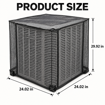 Outdoor AC Mesh Cover for Cleaner, Better-Protected Units