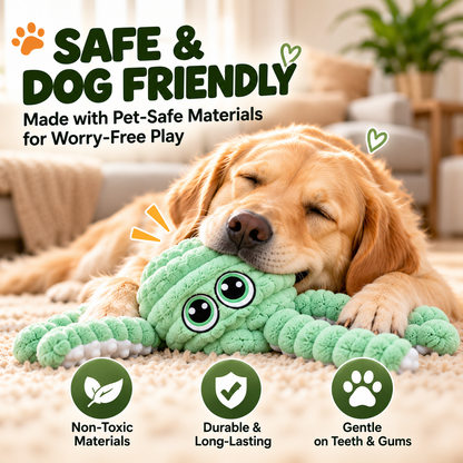 🐶 27" Jumbo Squeaky Octopus Dog Toy – Perfect for Tugging, Fetching & Solo Play🐙
