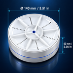 🫧Portable Ultrasonic Mini Washer for Dishes & Laundry🫧