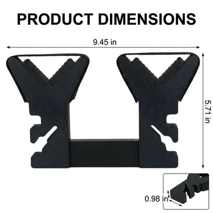 Adjustable Dual Gun Seat Mount – Secure, Space-Saving Rifle & Shotgun Holder for Trucks & SUVs