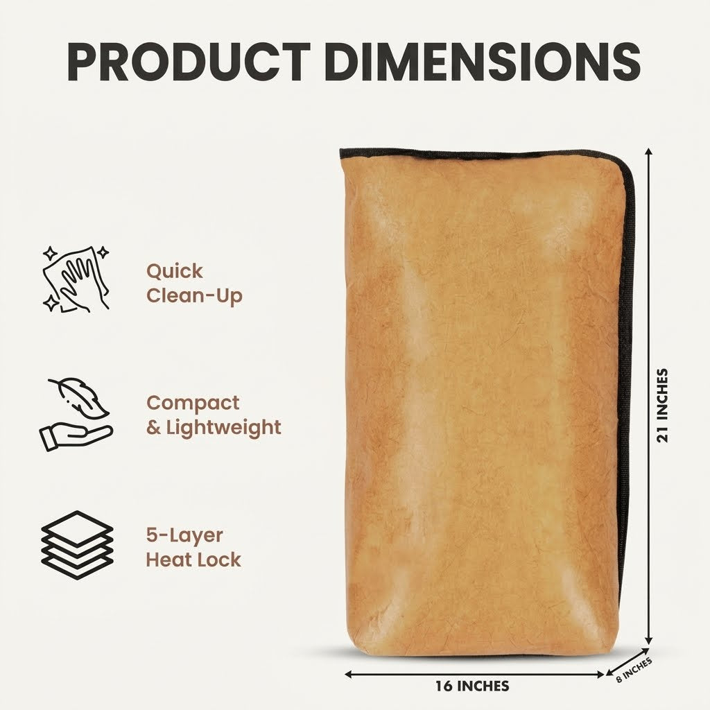 Insulated BBQ Resting Bag – 5-Layer Heat Retention for Brisket, Ribs & Smoked Meat