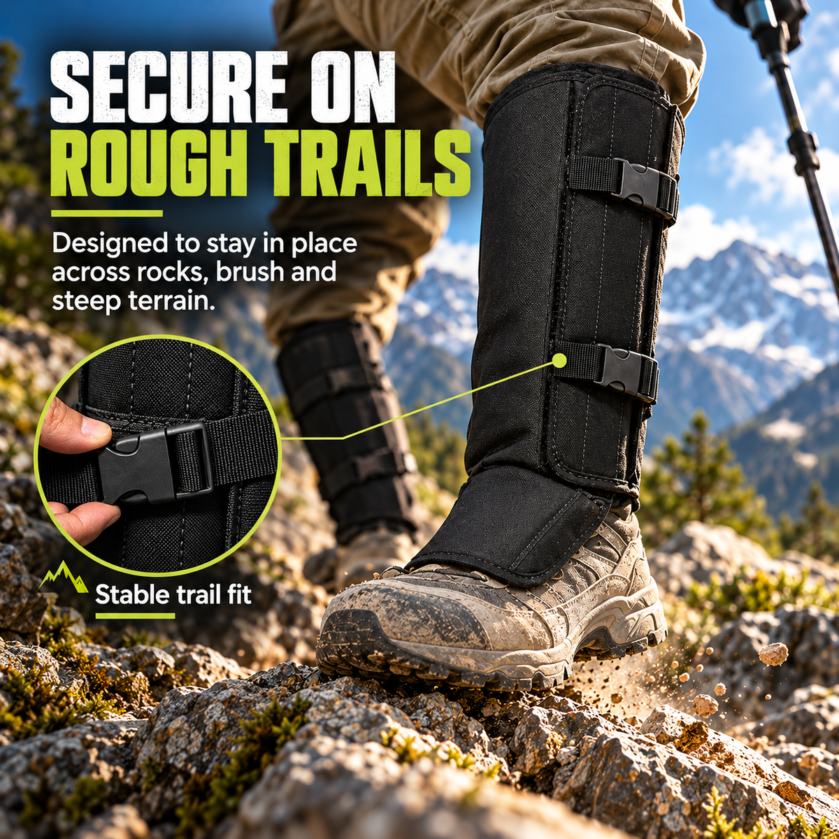 🛡️Heavy-Duty Snake-Proof Leg Guards—Essential Protective Gear for Hiking and Hunting! 🌲