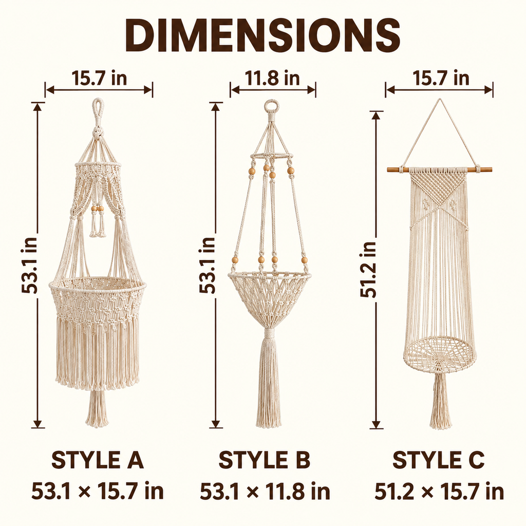Handwoven Macramé Hanging Cat Bed for Cozy Elevated Lounging