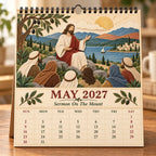 ✝️ 2027 Walking With Jesus Wall Calendar