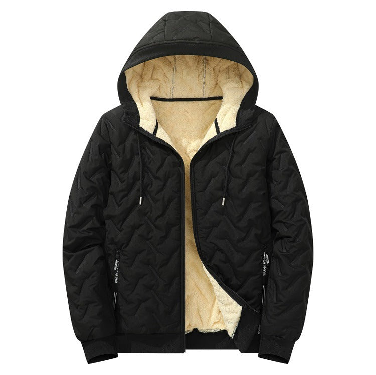 Women’s Thermal Fleece-Lined Winter Jacket | Lightweight Quilted Full-Zip Hooded Coat with Secure Pockets