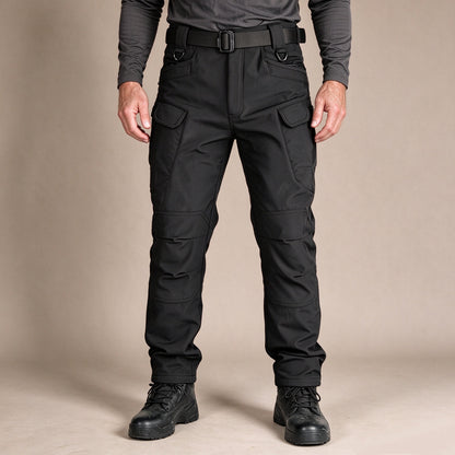 Men's Winter Fleece-Lined Tactical Cargo Pants