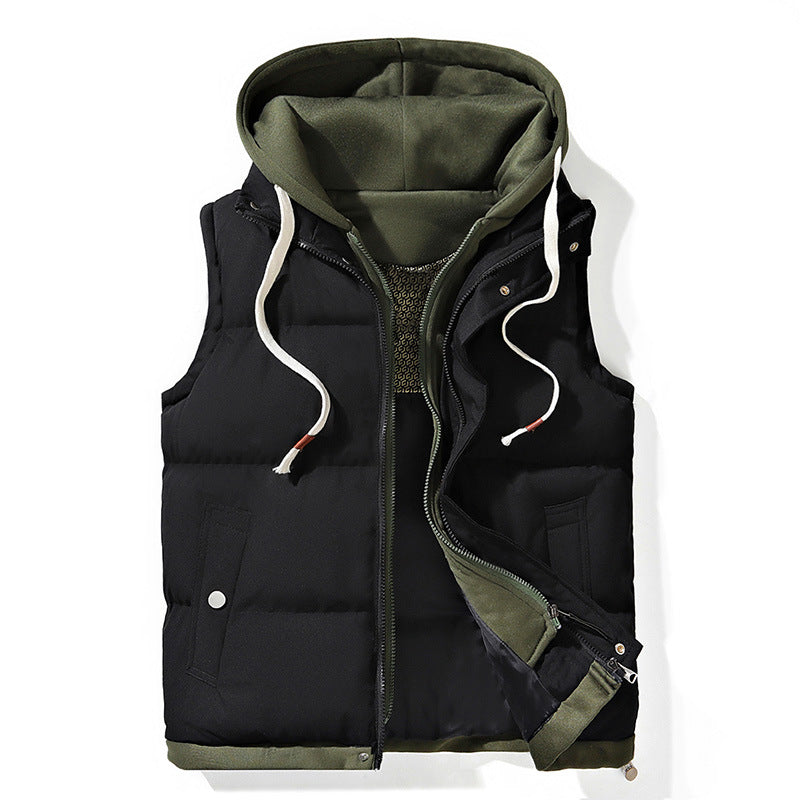 Unisex Hooded Puffer Vest – Cozy Warmth & Layered Style