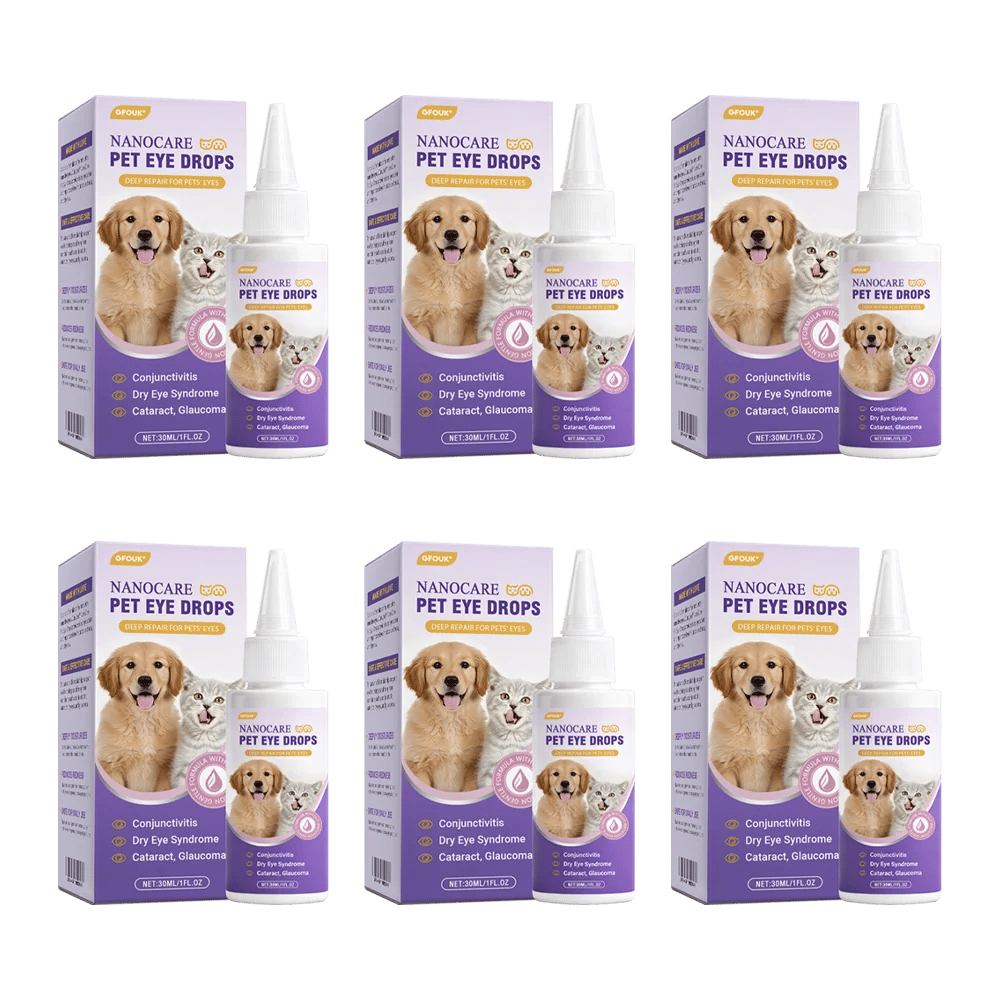 👩‍⚕️NanoCare Pet Eye Drops ☑️ FDA Approved | Relieves Conjunctivitis, Dry Eyes, Cataracts, and Keratitis😸 🐶