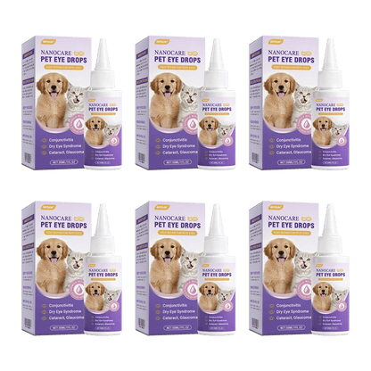 👩‍⚕️NanoCare Pet Eye Drops ☑️ FDA Approved | Relieves Conjunctivitis, Dry Eyes, Cataracts, and Keratitis😸 🐶