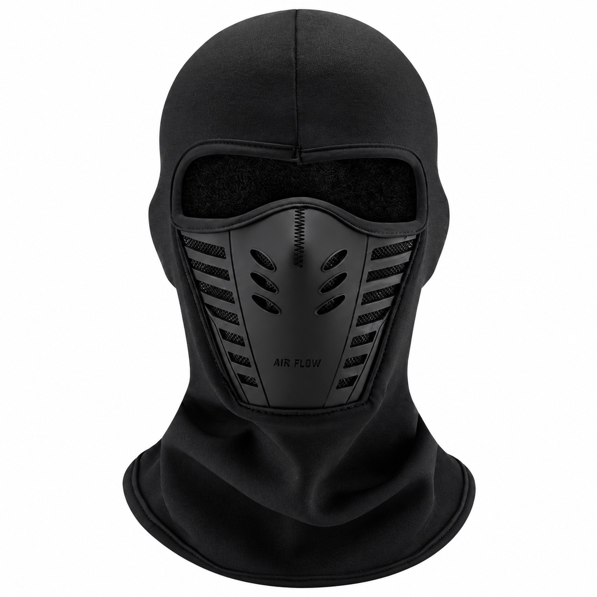 ❄️ Winter Fleece Balaclava with Vented Face Panel & Extended Neck Coverage