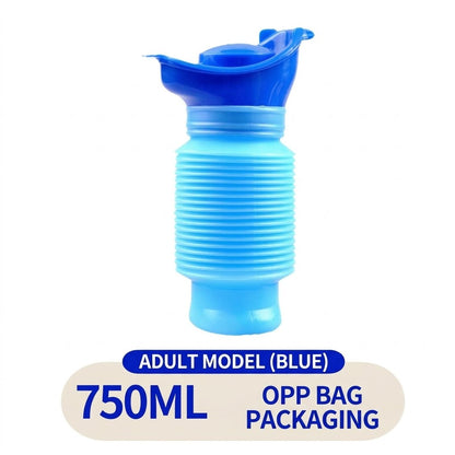 Collapsible Portable Emergency Urinal for Travel, Camping & Daily Care