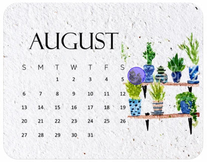 🌱2027 Plantable Seed Paper Calendar – Eco-Friendly Gardening Gift