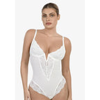 Shapewear Bodysuit | Deep V-Neck, Smooth Fit & Breathable Stretch