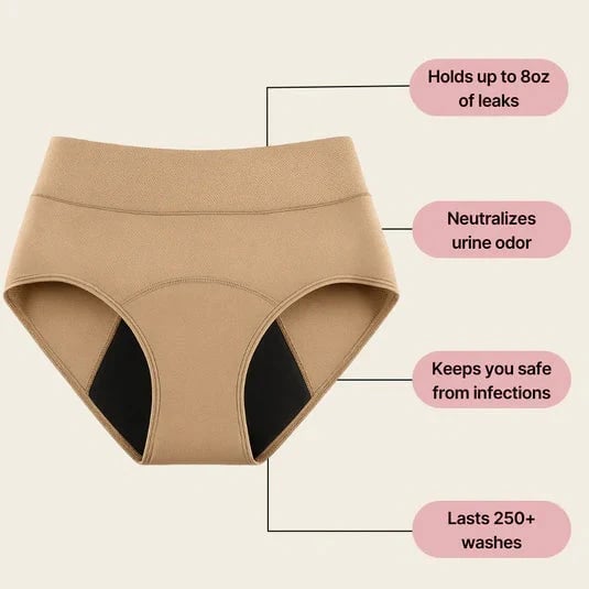 👑2026 Eaily Hot Sale Ends Today: 49% OFF!|NESLEMY™  100% Leak-Proof Underwear