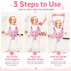 Adjustable Baby Walking Support Harness for 7–24 Months