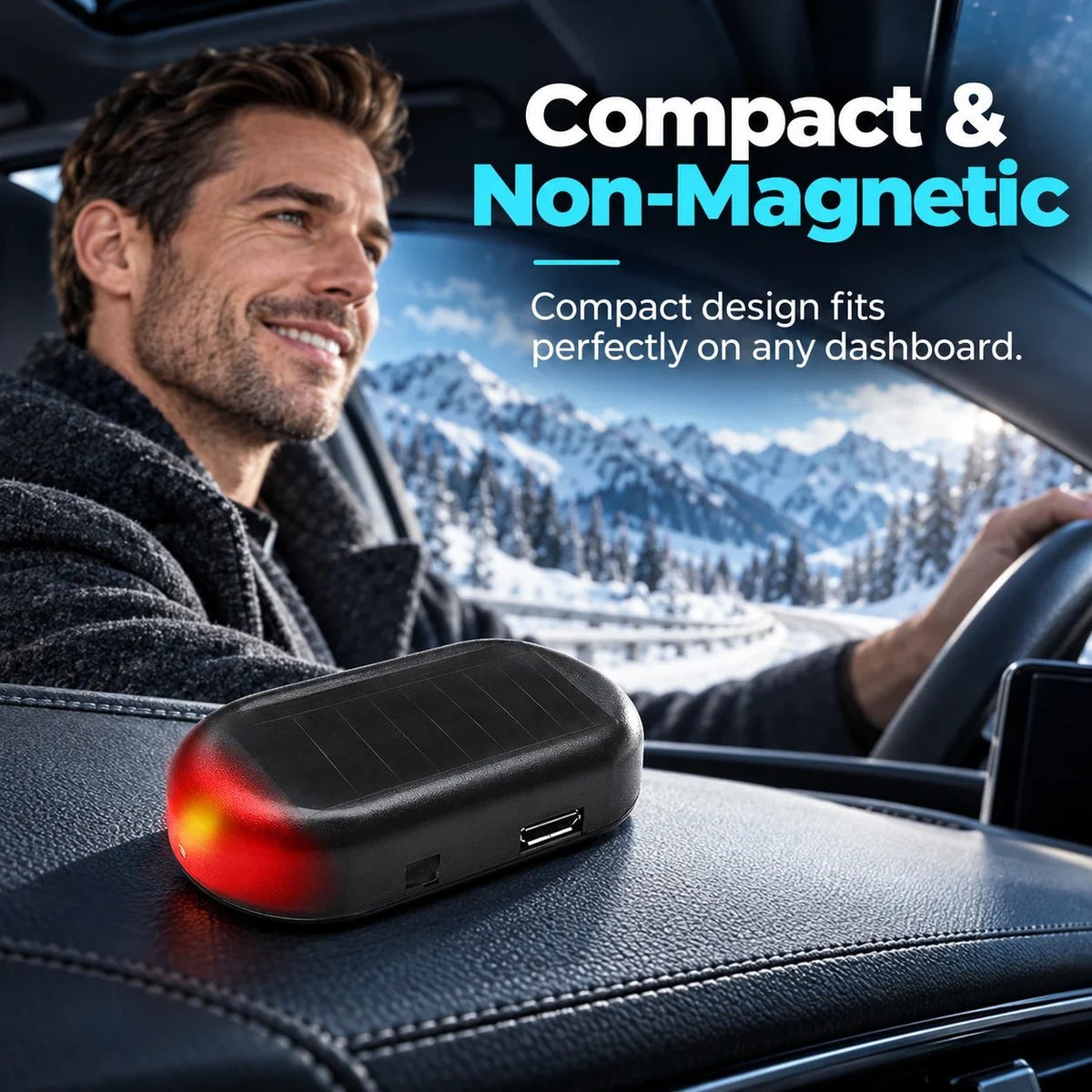 🚗❄️ Electromagnetic frost and snow remover – Effective protection for the car during winter