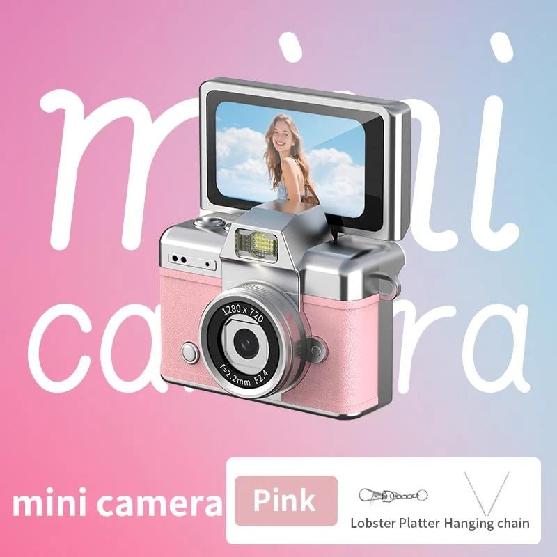 Y2K Pocket Mini Digital Camera 📸 1.47" LCD Screen Compact Photo & Video Cam (No TF card)