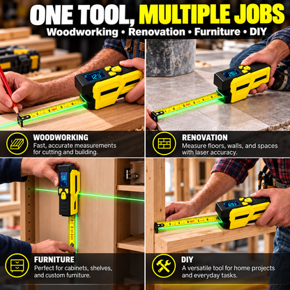 VOOTIK Digital TapeMeasure/Laser TapeMeasure
