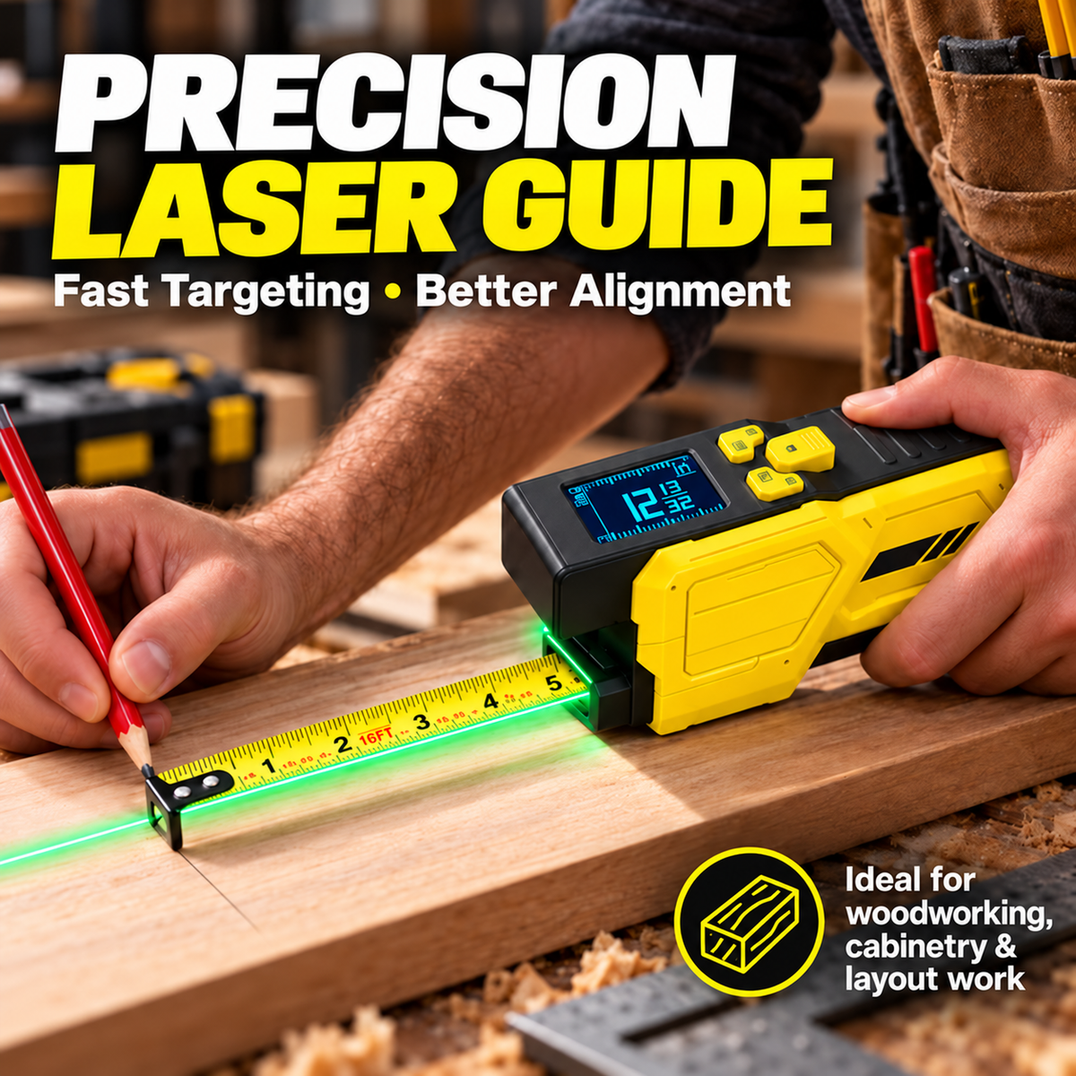 VOOTIK Digital TapeMeasure/Laser TapeMeasure