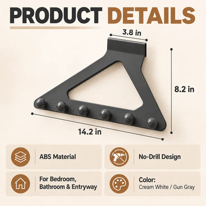 Over-the-door Triangle Hanging Organizer
