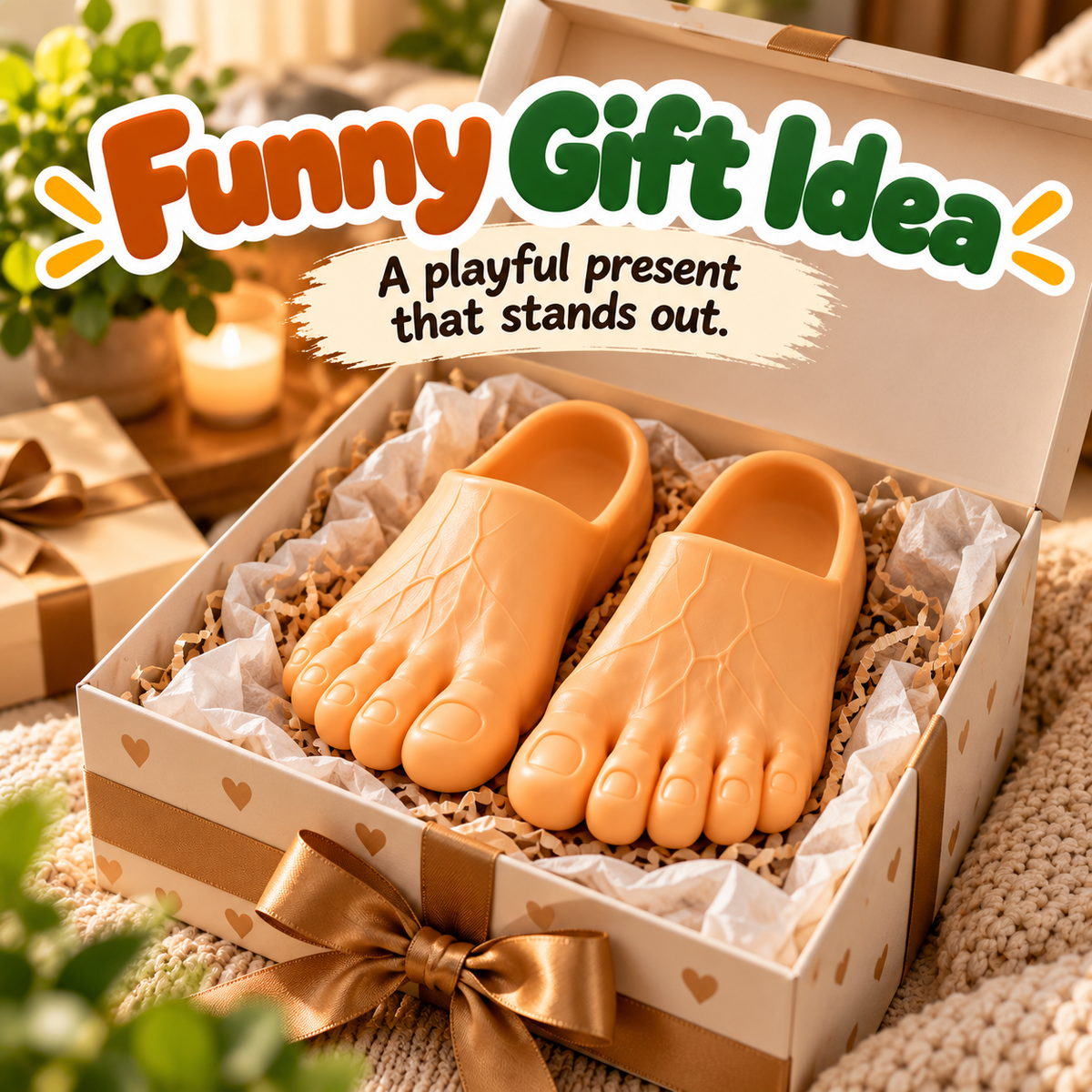 😂 Funny Bigfoot Slippers – Step Into the Laughs! 🦶