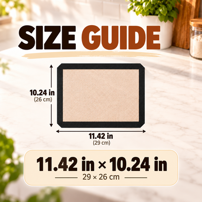 🔥 Non-Stick Silicone Baking Mat – Bake More, Clean Less! ✨
