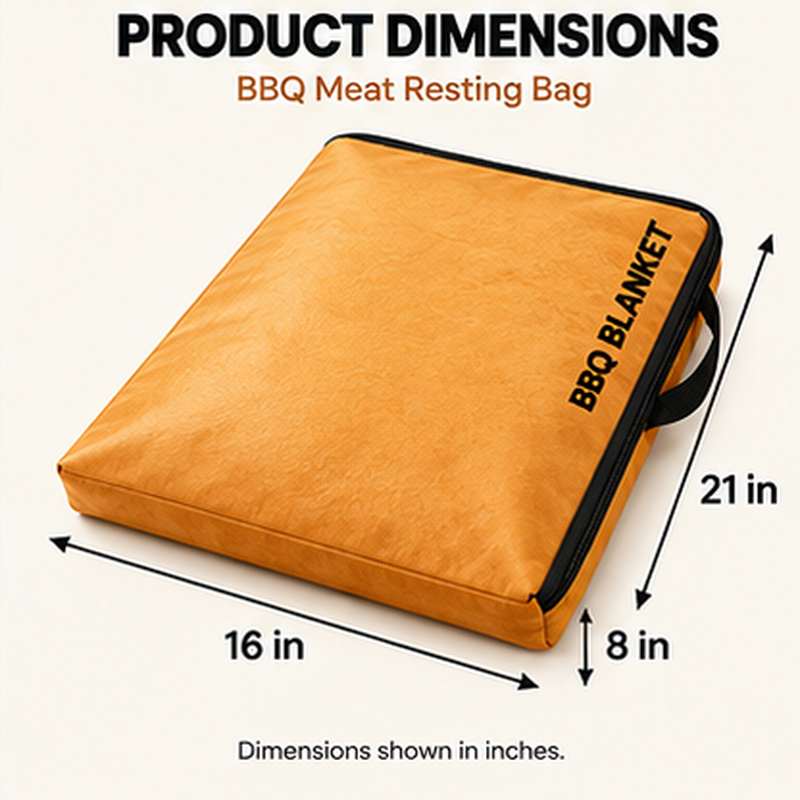 🍖Insulated BBQ Meat Resting Bag – 21-Inch