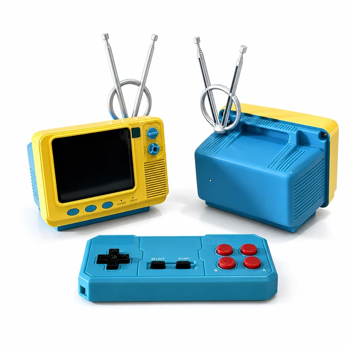 Vintage Handheld Gaming Console with 2.8in IPS Screen