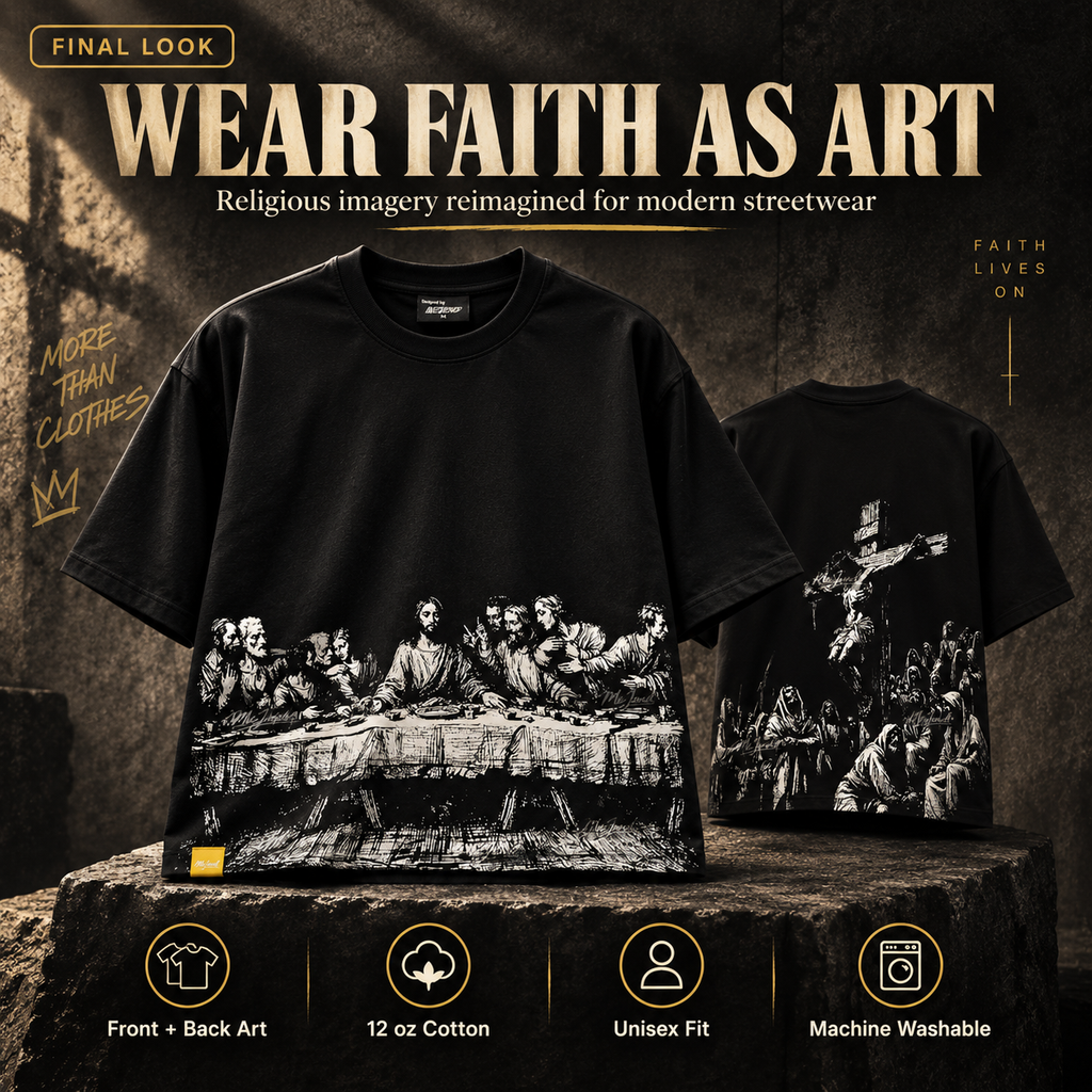 The Last Supper 12 oz Heavyweight Tee
