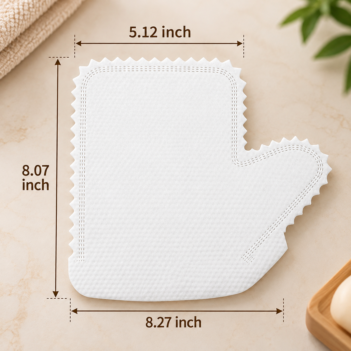 50-Pack Reusable Microfiber Cleaning Gloves – Wet & Dry Multi-Surface Cleaning