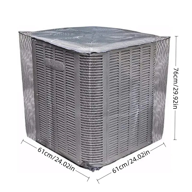 Heavy-Duty Mesh Outdoor AC Cover （24*24*30in）