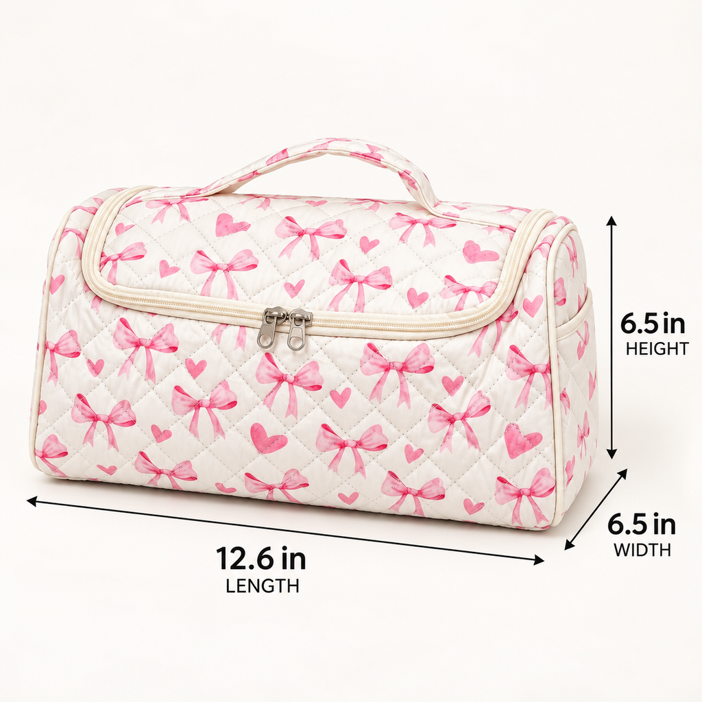 Handcrafted Hair Dryer & Makeup Organizer for Effortless Travel
