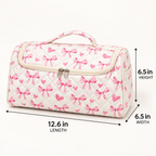 Handcrafted Hair Dryer & Makeup Organizer for Effortless Travel