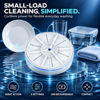 🫧Portable Ultrasonic Mini Washer for Dishes & Laundry🫧