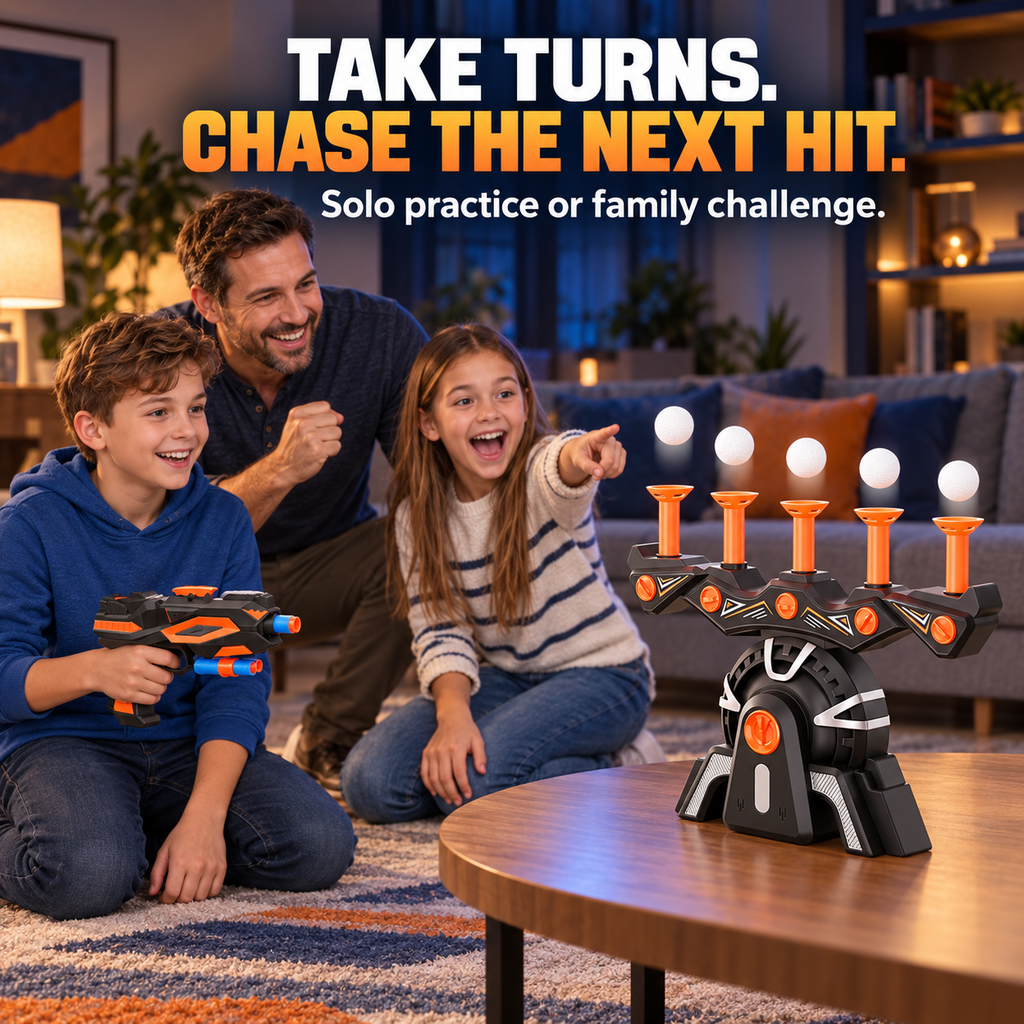 Electric Floating Ball Target for Shooting Games