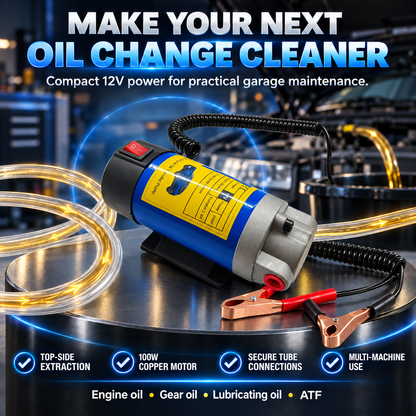 12V 100W Efficient Powerful Self-Priming Oil Pump