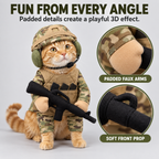 Pet Tactical Character Costume Set