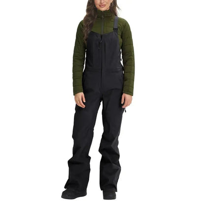 Women’s Waterproof Insulated Ski Bibs – Warm, Adjustable & Snow-Ready