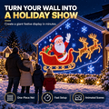 🎄Christmas LED House Net & Smart Outdoor Wall Curtain Light✨