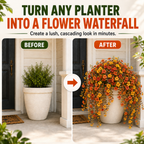 🌿 Maintenance-Free 30-Inch Cascading Faux Daisy Vines – Rich Seasonal Porch & Window Box Decor (8 PCS)
