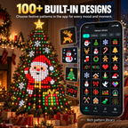 🎄Smart Christmas Tree Light Strip — Supports App-Based DIY Custom Patterns and Dynamic Lighting Effects🎄