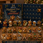 24 Days of Highland Cow Surprises: The Cutest Holiday Countdown of the Year! 🎄🐮