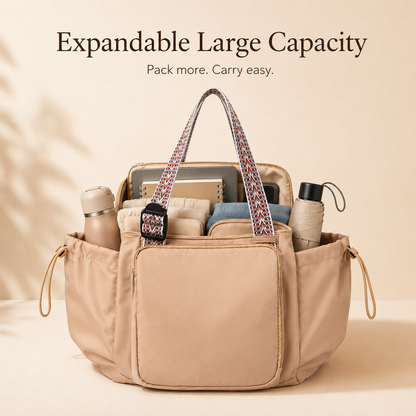 👜Extra-Large Capacity Multifunctional Travel Bag – 3 Ways to Carry👜
