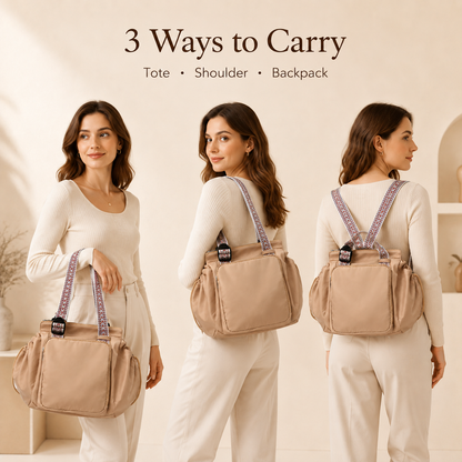 👜Extra-Large Capacity Multifunctional Travel Bag – 3 Ways to Carry👜