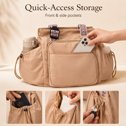 👜Extra-Large Capacity Multifunctional Travel Bag – 3 Ways to Carry👜