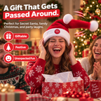 🎅 Singing & Dancing Santa Hat – The Christmas Hat That Steals the Party