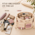 Women's Multi-Pocket Canvas Crossbody Shoulder Bag