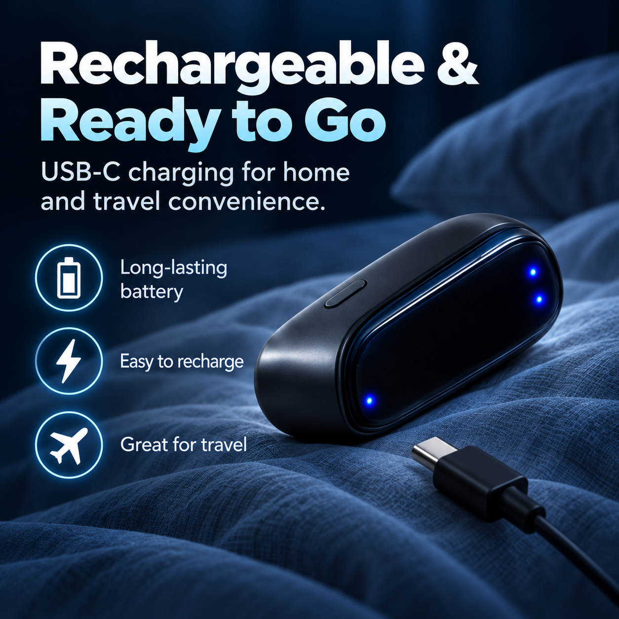Smart Nighttime Sound Monitor with Gentle Pulse Response